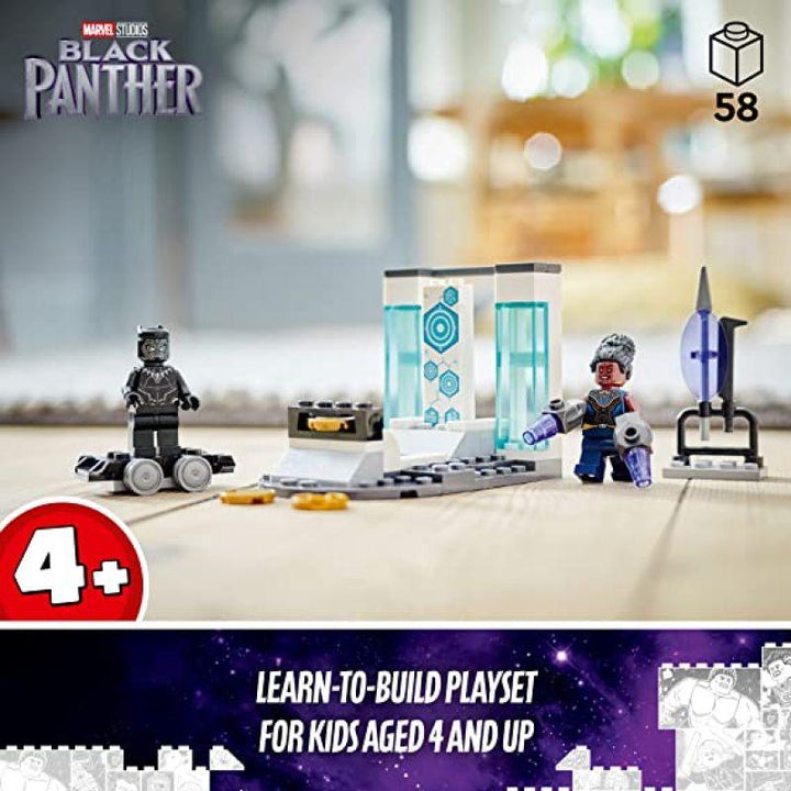 Lego Marvel Shuri's Lab Black Panther - 58 Pieces - 6378886 - Zrafh.com - Your Destination for Baby & Mother Needs in Saudi Arabia