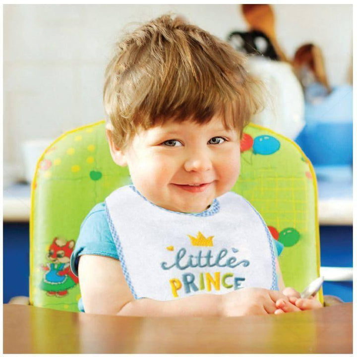 Babyjem Bibs Little Princess - Blue - ZRAFH