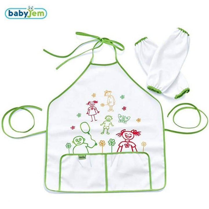 Babyjem New Activities Apron - Green - ZRAFH