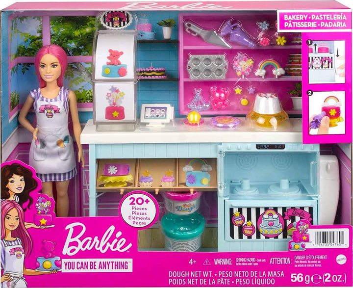 Barbie Bakery Playset - ReFreshed HGB73 - ZRAFH