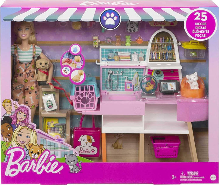 Barbie Pet Supply Store Playset GRG90 - ZRAFH