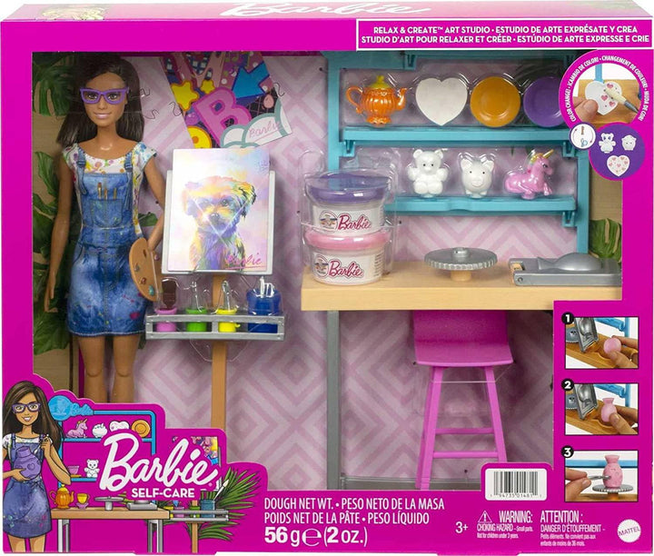 Barbie Relax & Create Art Studio Playset HCM85 - ZRAFH