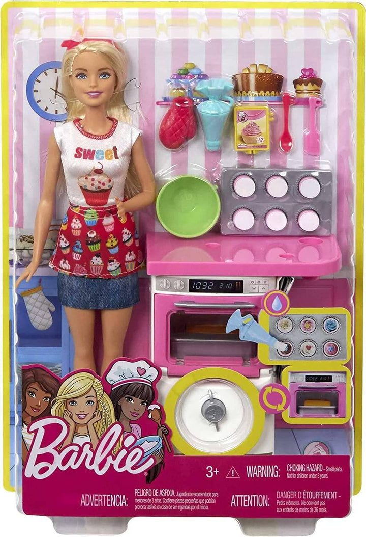 Barbie Bakery Chef Doll and Playset FHP57 - ZRAFH