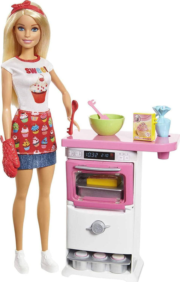 Barbie Bakery Chef Doll and Playset FHP57 - ZRAFH