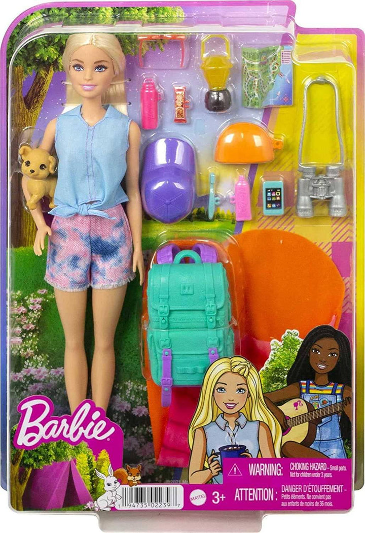Barbie Camping Dolls + Piece Count-Doll 1 HDF73 - ZRAFH