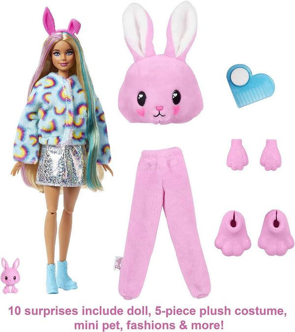 Barbie Cutie Reveal Doll 1 - Bunny HHG19 - ZRAFH
