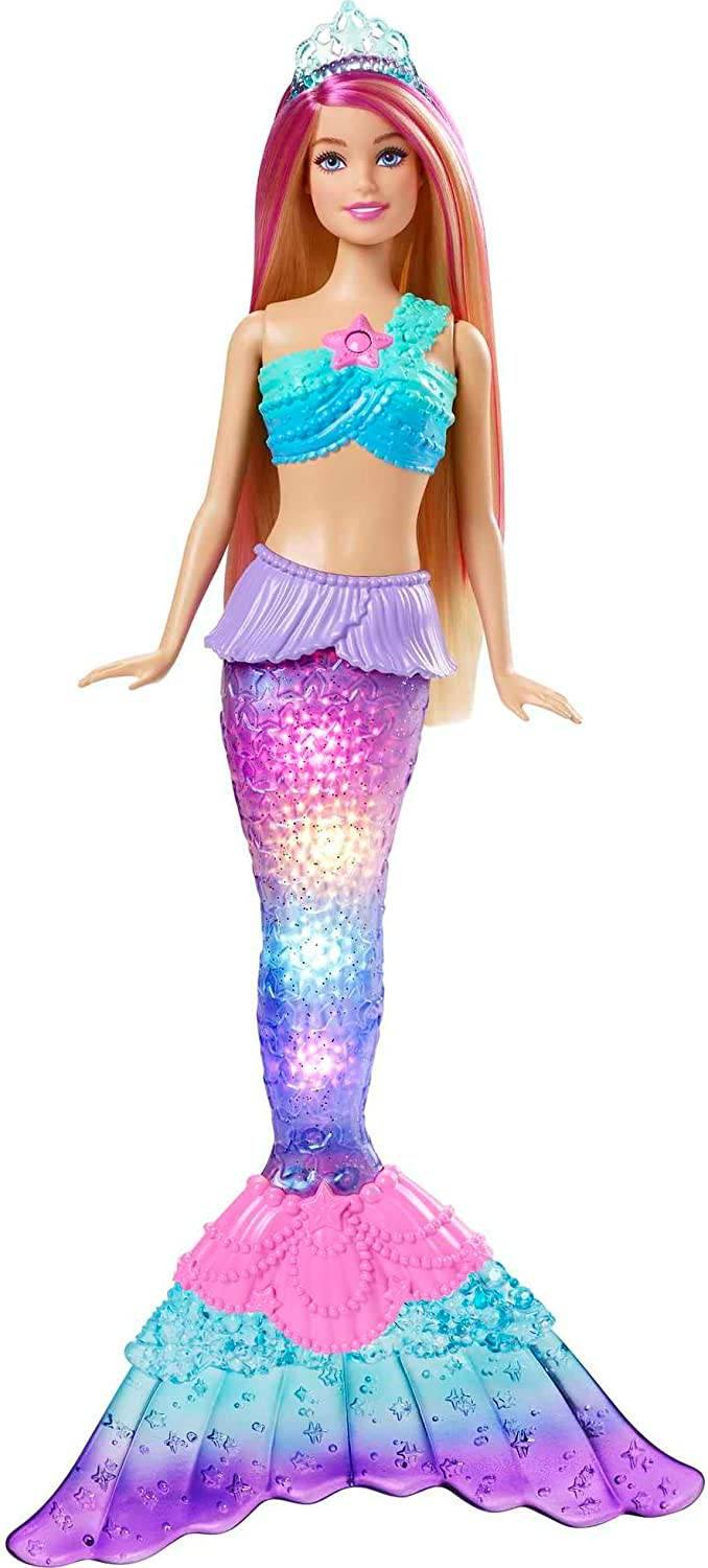 Barbie Dreamtopia Twinkle Lights Mermaid-Blonde HDJ36 - ZRAFH