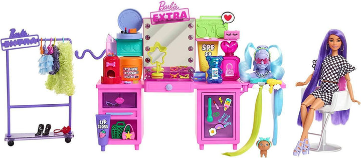 Barbie Extra Vanity Playset GYJ70 - ZRAFH