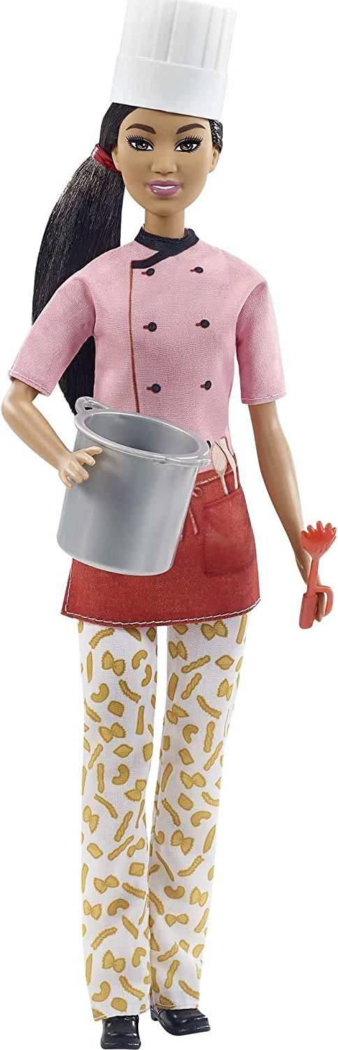 Barbie Pasta Chef Brunette Doll - ZRAFH