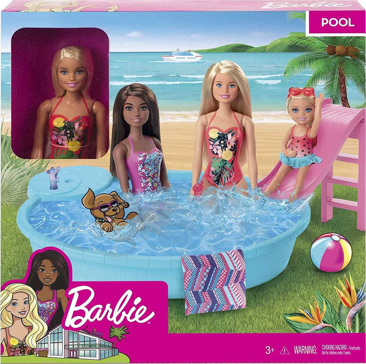 Barbie Pool with Doll GHL91 - ZRAFH