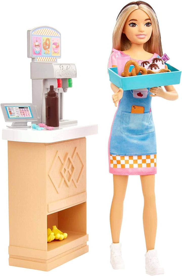 Barbie Skipper First Jobs - Snack Bar Attendant Playset HKD79 - ZRAFH