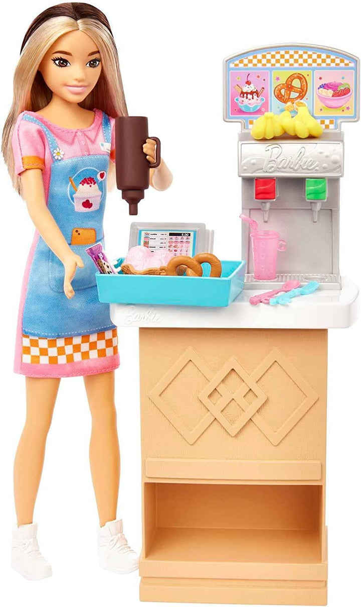 Barbie Skipper First Jobs - Snack Bar Attendant Playset HKD79 - ZRAFH