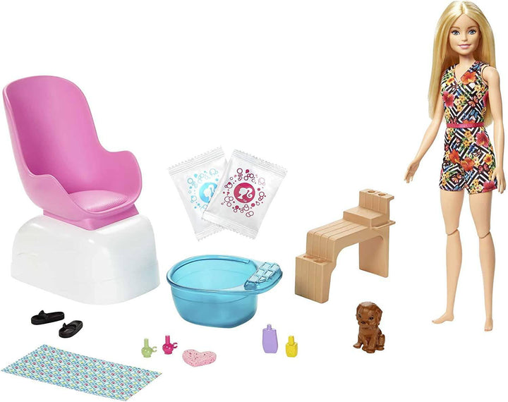 Barbie Spa Day Mani/Pedi Playset GHN07 - ZRAFH