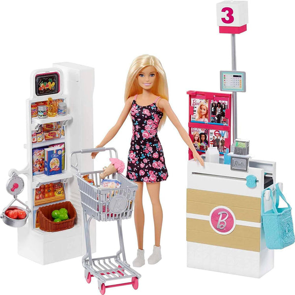 Barbie Supermarket Playset FRP01 - ZRAFH