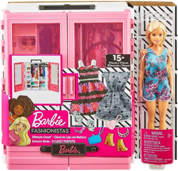 Barbie Ultimate Closet + Doll GBK12 - ZRAFH