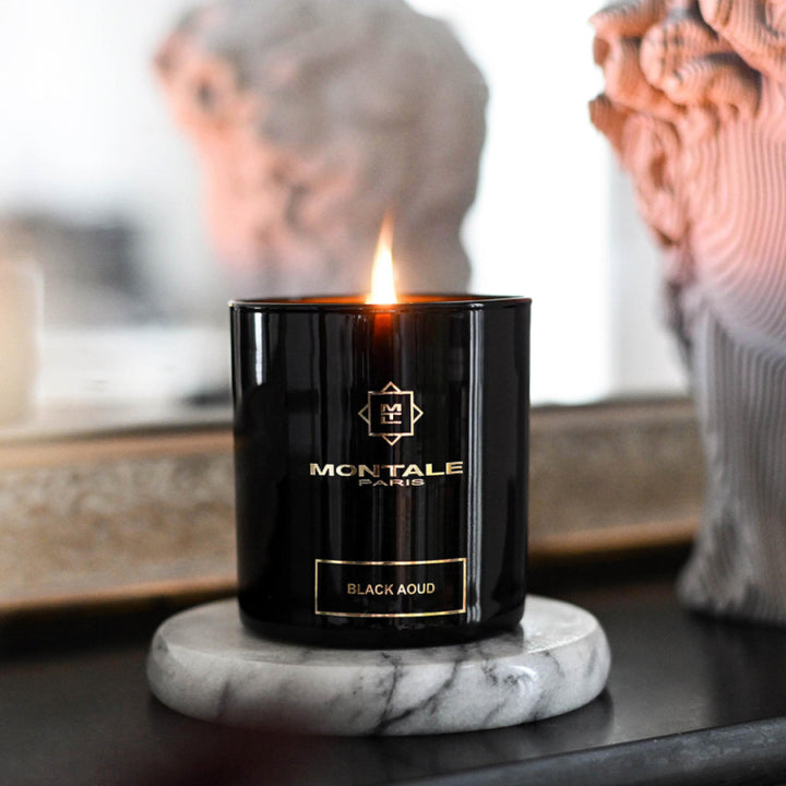 Montale Black Aoud - Scented Candle - 250 G - Zrafh.com - Your Destination for Baby & Mother Needs in Saudi Arabia
