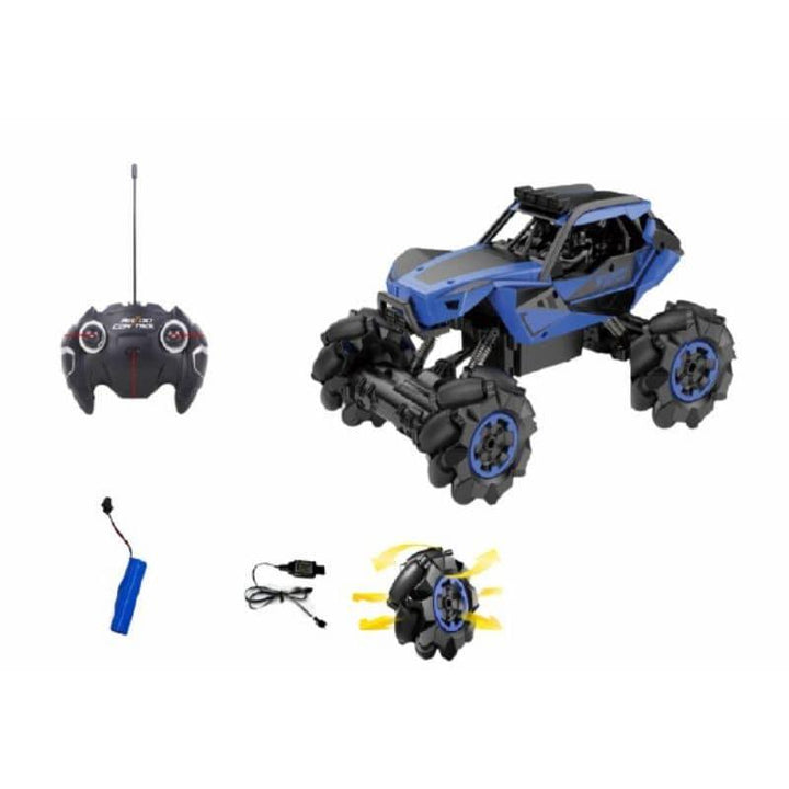 Remote Control Stunt Car 2.4G 5Channel With Charger 36x21x20 cm By Family Center - 10-666-645CA - ZRAFH