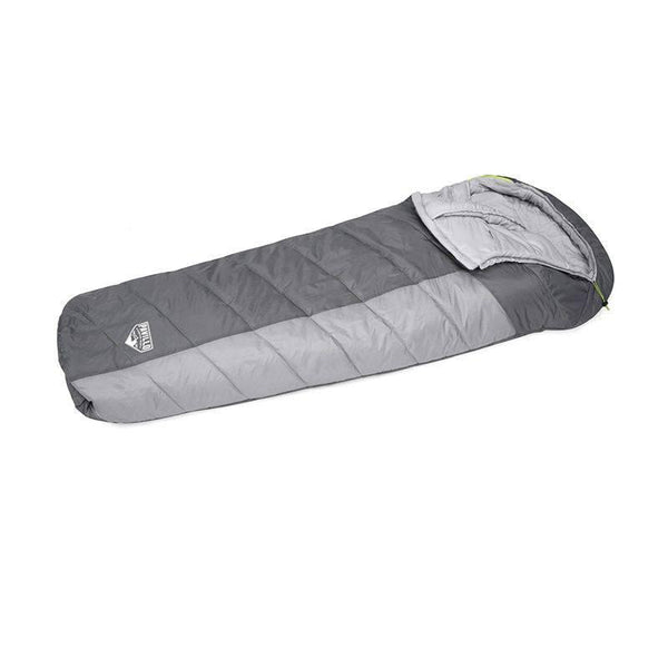 BESTWAY Pavillo Hiberhide Sleeping Bag - 230x80x55 cm - Grey - 26-68104 - ZRAFH