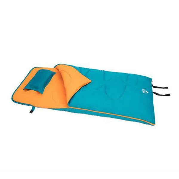 Pavillo-Evade Hallow Fiber Sleeping Bag - Blue and Orange - 2.05M X 90Cm - 26-68101-blue&Orange - ZRAFH