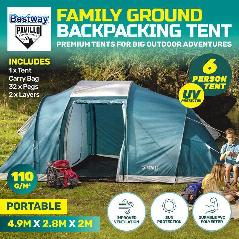 BESTWAY テント pavillo Family Ground 6 Tent Bestway Pavillo Family Ground 6 Tent – TSB Living