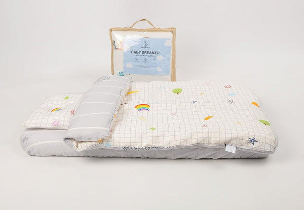 Babydream Bedding Set (3Pcs) Grid BG-150 - ZRAFH