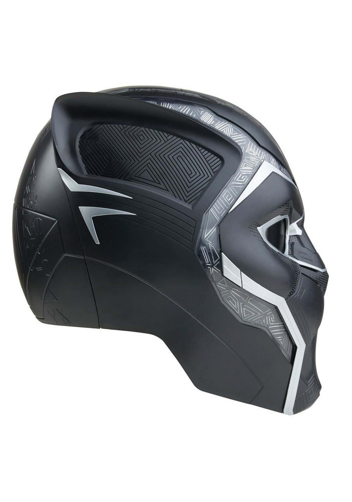 Marvel Legends Black Panther Premium Electronic Role Play Helmet with Light FX and Flip-Up/Flip-Down Lenses, Black Panther Roleplay Item, F3453 - Zrafh.com - Your Destination for Baby & Mother Needs in Saudi Arabia