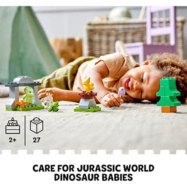 Lego Duplo Jurassic World Dinosaur Nursery - 27 Pieces - 6332166 - Zrafh.com - Your Destination for Baby & Mother Needs in Saudi Arabia