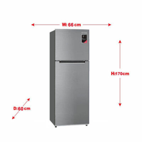 Arrow Double Door Refrigerator - 12 Cubic Feet - 344 L - White - Zrafh.com - Your Destination for Baby & Mother Needs in Saudi Arabia
