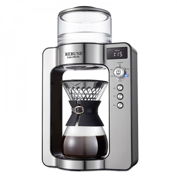 Rebune Coffee Drip Machine - 1 L - 1500 W - RE- 6- 027 - Zrafh.com - Your Destination for Baby & Mother Needs in Saudi Arabia