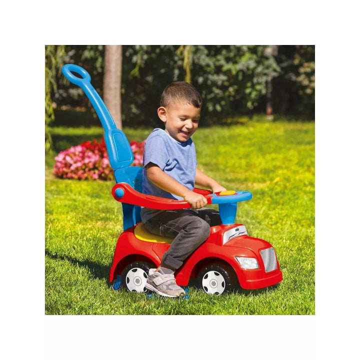 Dolu Step Car 4-In-1 Rocker And Ride On - Multicolor - Zrafh.com - Your Destination for Baby & Mother Needs in Saudi Arabia