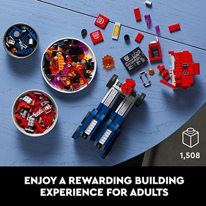 Lego Icons Optimus Prime Transformers Figure - 1508 Pieces - 6379772 - Zrafh.com - Your Destination for Baby & Mother Needs in Saudi Arabia