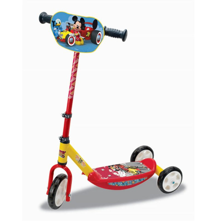 Smoby Mickey Mouse 3 Wheel Scooter For Children For 3+ Months - Zrafh.com - Your Destination for Baby & Mother Needs in Saudi Arabia