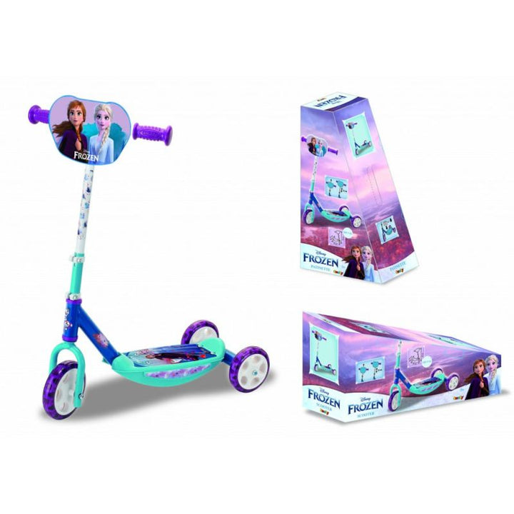 Smoby Frozen 3 Wheel Scooter For Children For 3+ Months - Zrafh.com - Your Destination for Baby & Mother Needs in Saudi Arabia
