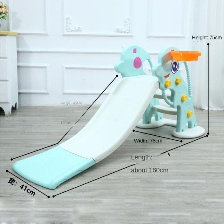 Dreeba Freestanding Indoor Plastic Slide - 1-6 Years - Zrafh.com - Your Destination for Baby & Mother Needs in Saudi Arabia