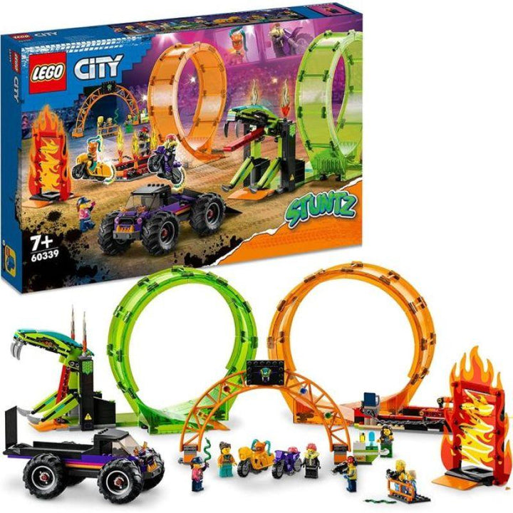 Lego Double Loop Stunt Arena - + 7 years - 6379651 - Zrafh.com - Your Destination for Baby & Mother Needs in Saudi Arabia