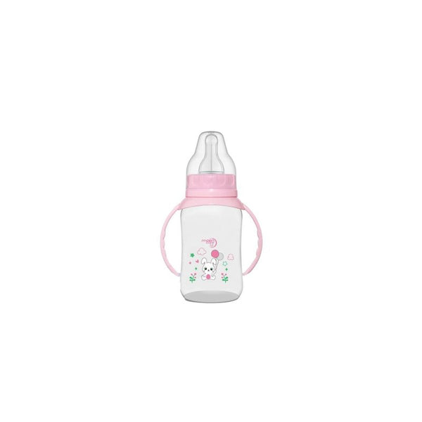 Mooncare Feeding Bottle With Grip - 150 ml - Zrafh.com - Your Destination for Baby & Mother Needs in Saudi Arabia