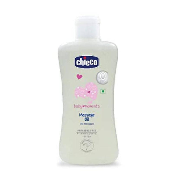 Chicco Baby Moments Massage Oil - 200 ml - 0Months+ - ZRAFH