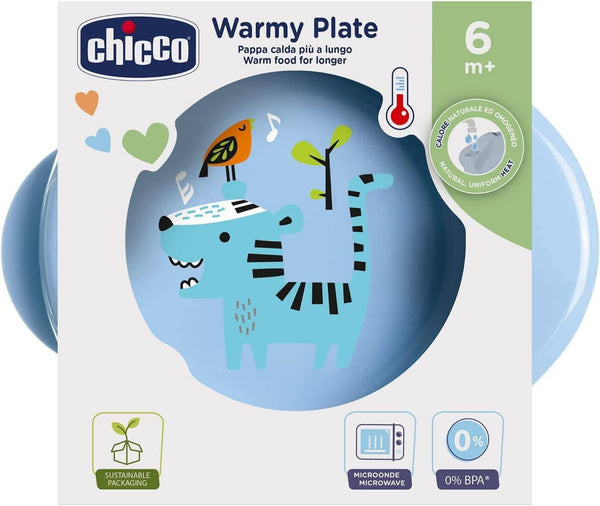Chicco Warmy Plate 6M+ Boy - ZRAFH