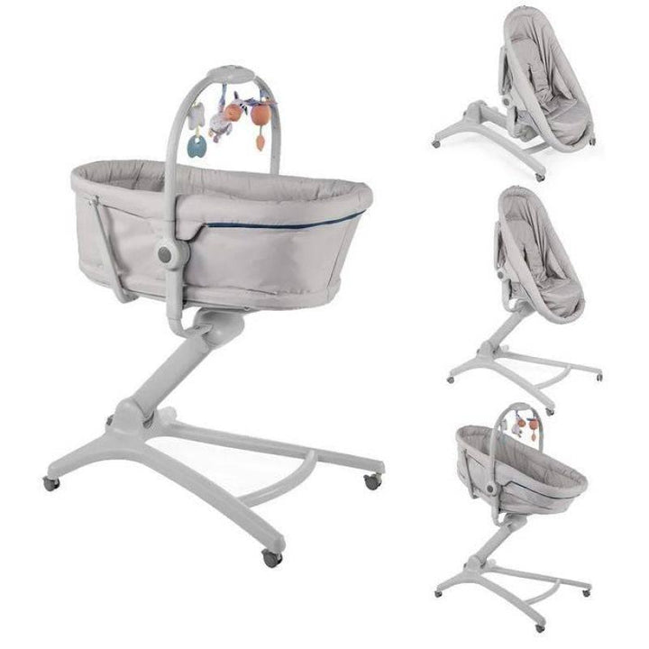 Chicco Baby Hug 4 in 1 Crib - Gray - 0-6 Months - ZRAFH