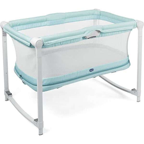 Chicco Zip & Go Crib Cot Aquarelle - Light Blue - 0-24 Months - ZRAFH