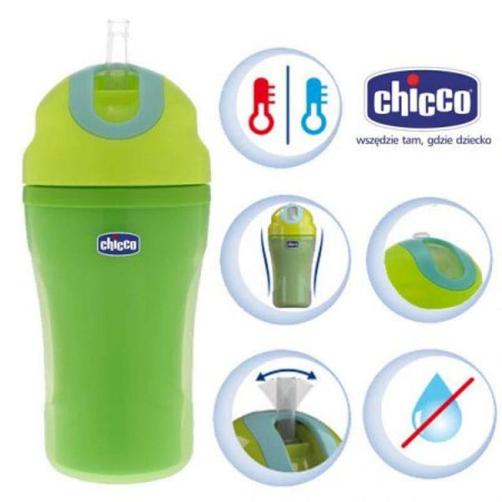 Chicco Insulated Cup - 18M+ - 266 Ml - Green - ZRAFH