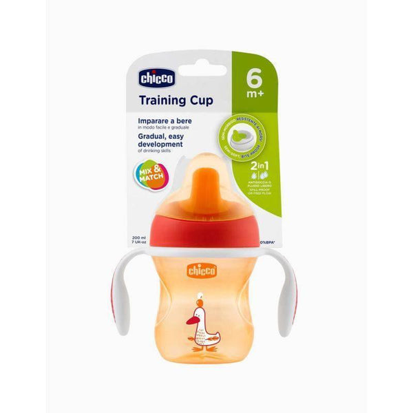 Chicco Training Cup - 200 ml - +6 months - Orange - ZRAFH