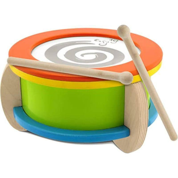 Chicco Wooden Drum Toy - 2-5Y - ZRAFH