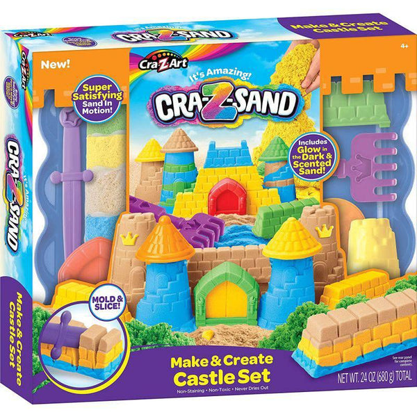 Cra-Z-Sand Make & Create Castle Set - Multicolor - ZRAFH