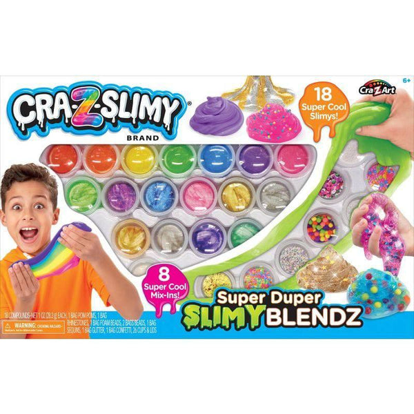 Cra-Z-Slimy Super Duper Slimy Blendz Slime Collection - multicolor - ZRAFH