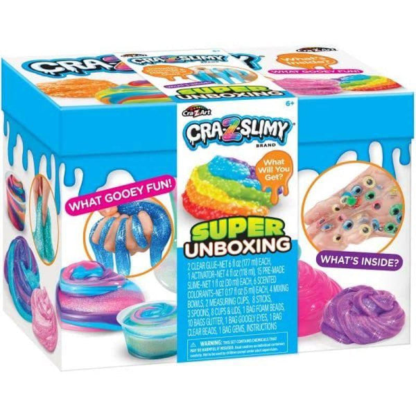 Cra-Z-Slimy Super Slime Unboxing - multicolor - ZRAFH