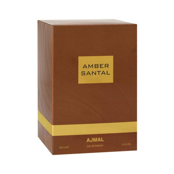 Ajmal Amber Santal Unisex - Eau De Parfum - 100 ml - Zrafh.com - Your Destination for Baby & Mother Needs in Saudi Arabia