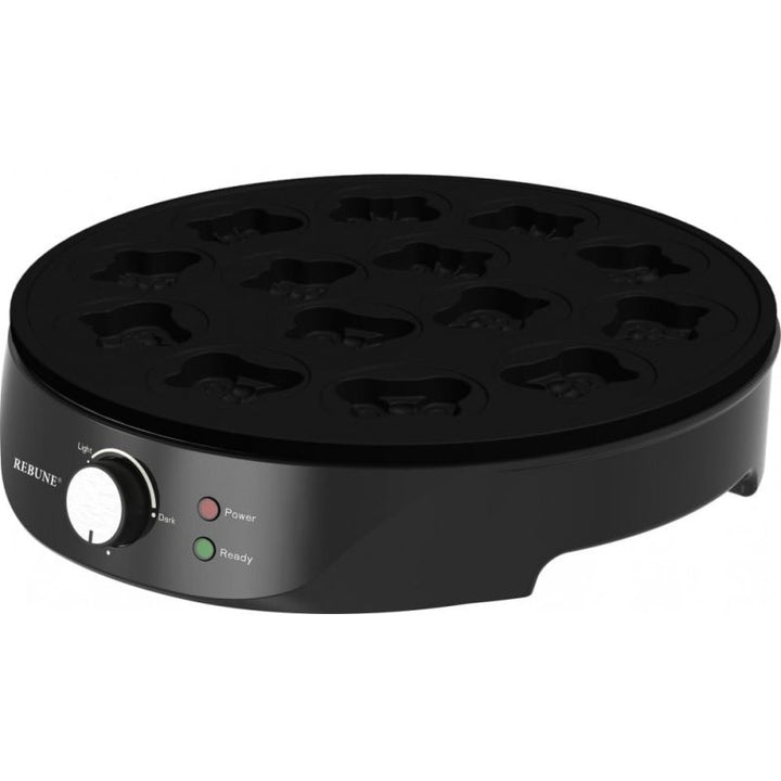 Rebune Butterfly Pancake Maker - 14 Pieces - 1200 W - Black - Re- 5- 062 - Zrafh.com - Your Destination for Baby & Mother Needs in Saudi Arabia