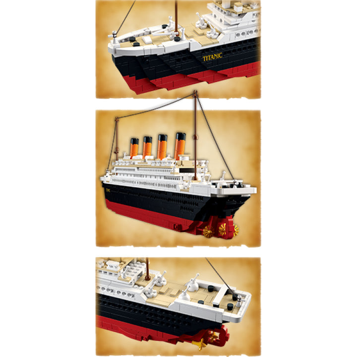 Sluban Titanic Building And Construction Toys Set - 1012 Pieces - Zrafh.com - Your Destination for Baby & Mother Needs in Saudi Arabia