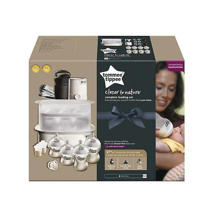 Tommee Tippee Closer to Nature Complete Feeding Kit-Black - Zrafh.com - Your Destination for Baby & Mother Needs in Saudi Arabia